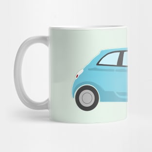 Fiat 500 Car Mug